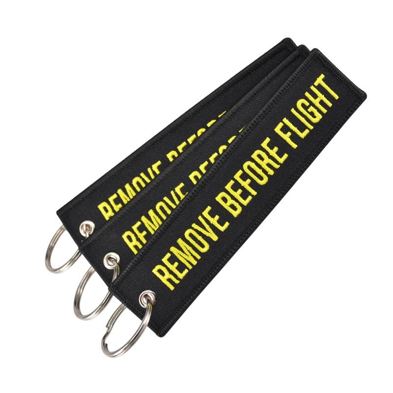 Remove Before Flight Aviation Gifts Key Tag Key Chain